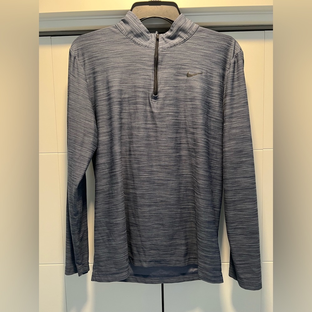 Men’s Nike Gray Quarter-Zip